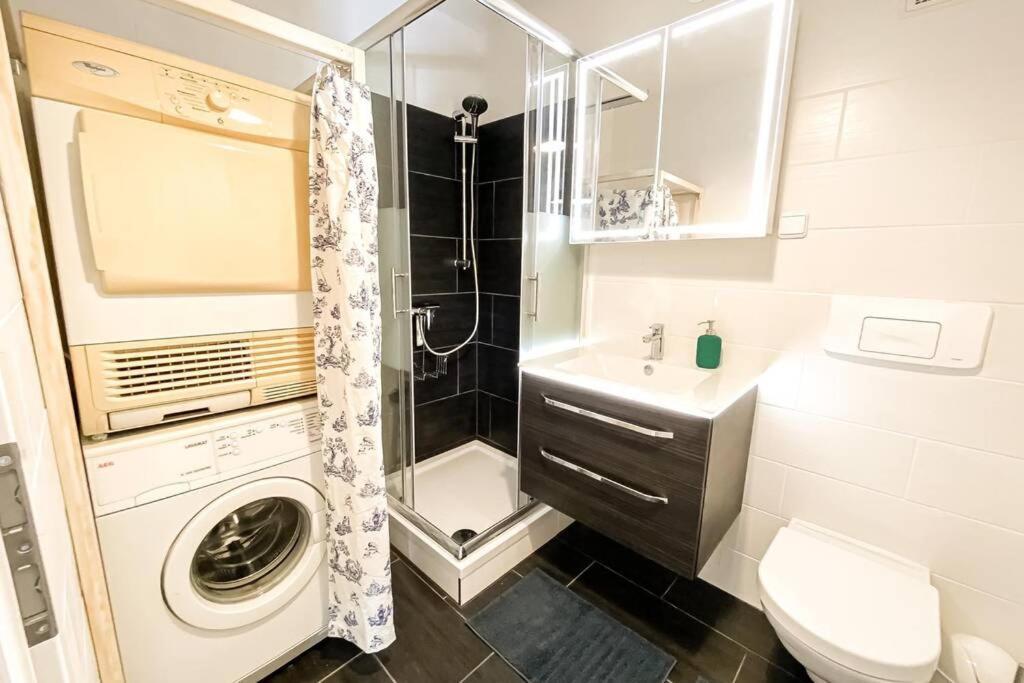 Apartment Am Auensee Mit Grosser Terrasse & Privat-Parkplatz ไลป์ซิก ภายนอก รูปภาพ