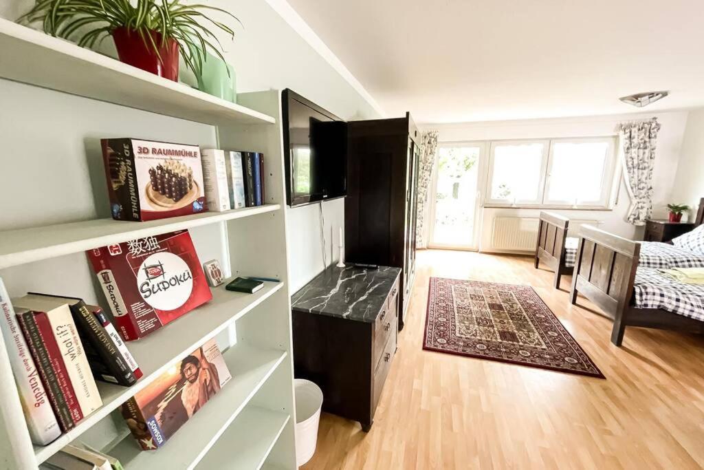 Apartment Am Auensee Mit Grosser Terrasse & Privat-Parkplatz ไลป์ซิก ภายนอก รูปภาพ